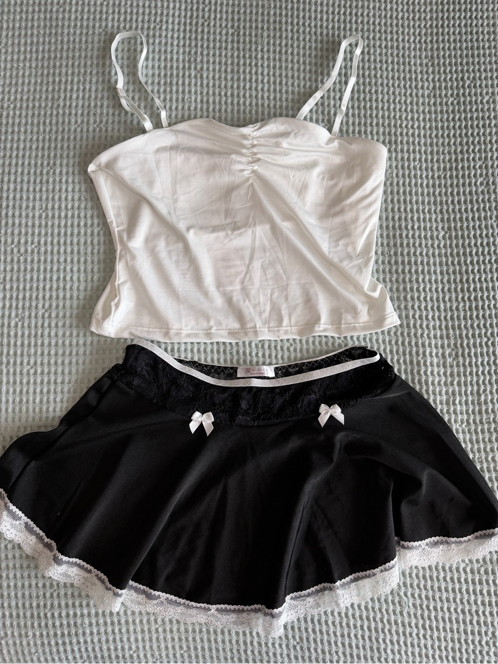 NWOT Cami Top & Black Lace Trim Sleep Set